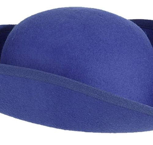 Dreispitz Rohling blau 058-28083