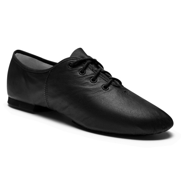 Jazzschuh, Rumpf, JZE09A, schwarz, weiß, tan